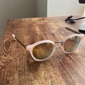 Madewell pink sunglasses